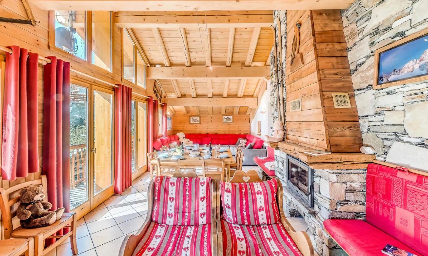 Chalet Gypaete - Chalet Traditionnel 90M2 - 5 Chambres, 4 Salles De Bain, Sauna Mae-5891 Tignes France