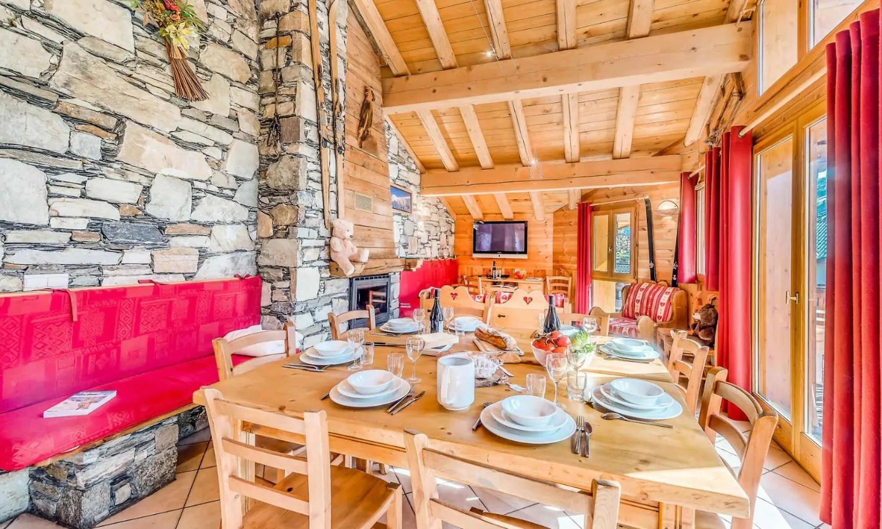 Chalet Gypaete - Chalet Traditionnel 90M2 - 5 Chambres, 4 Salles De Bain, Sauna Mae-5891 Tignes