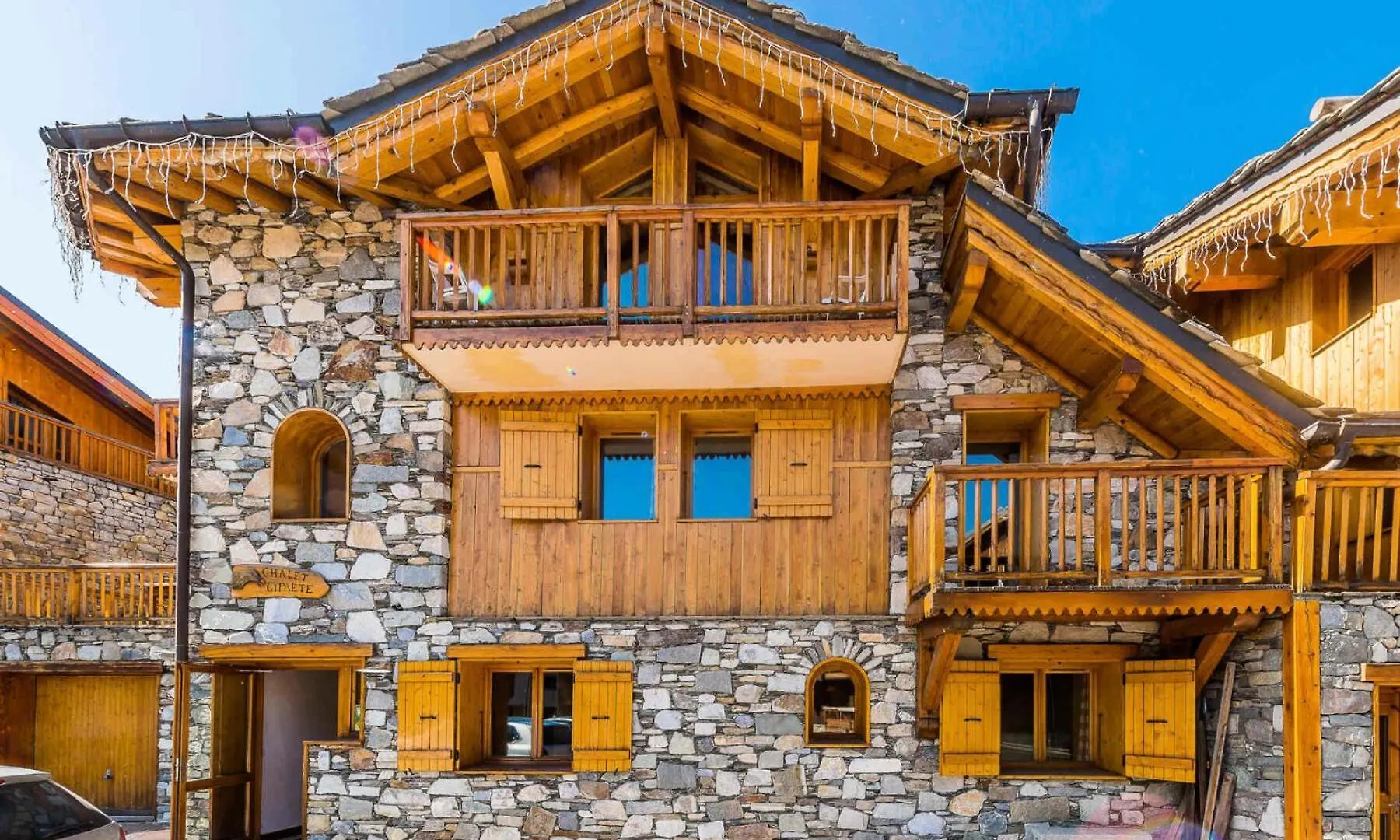 Chalet Gypaete - Chalet Traditionnel 90M2 - 5 Chambres, 4 Salles De Bain, Sauna Mae-5891 Tignes